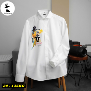 Áo sơ mi nam big size in họa tiết N04-SM