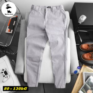 Quần kaki nam big size lưng thun N03-KK